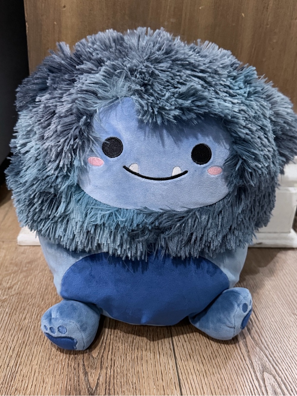 Squishmallows Blue Plush with Embroidered Tag